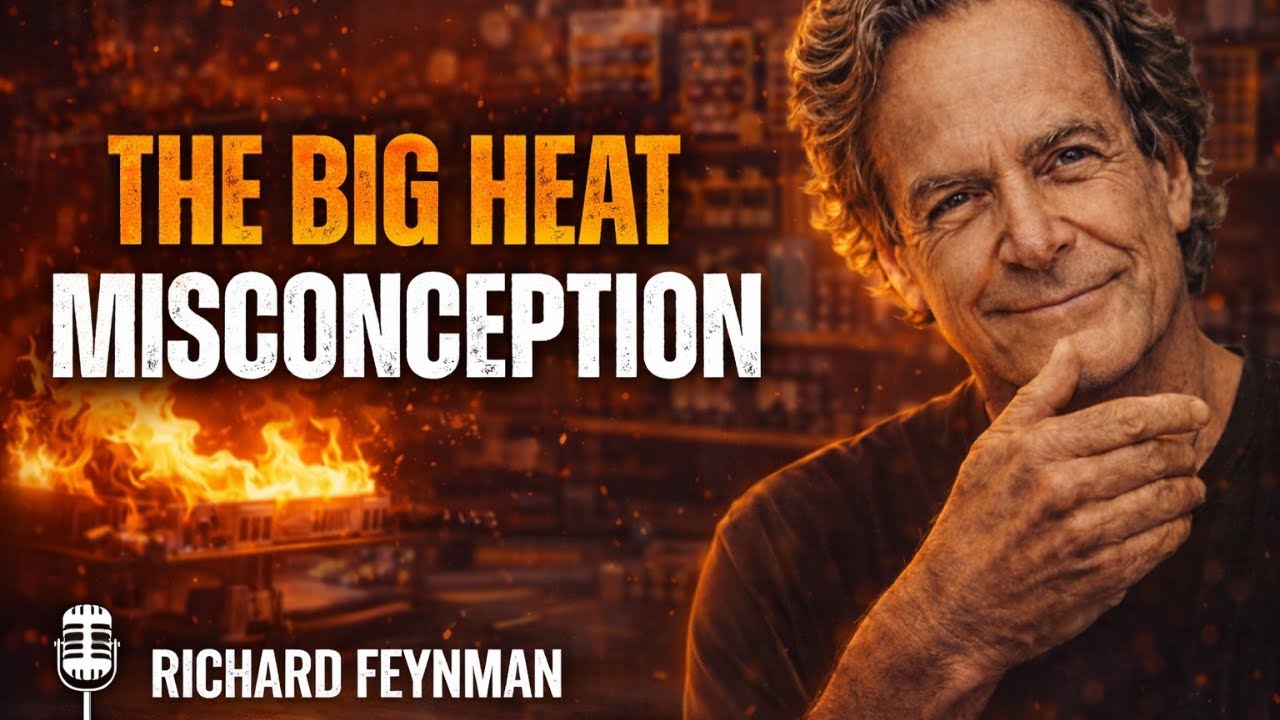 Richard Feynman Explains The Big Misconception About HEAT || Learn With Feynman|Best Speech