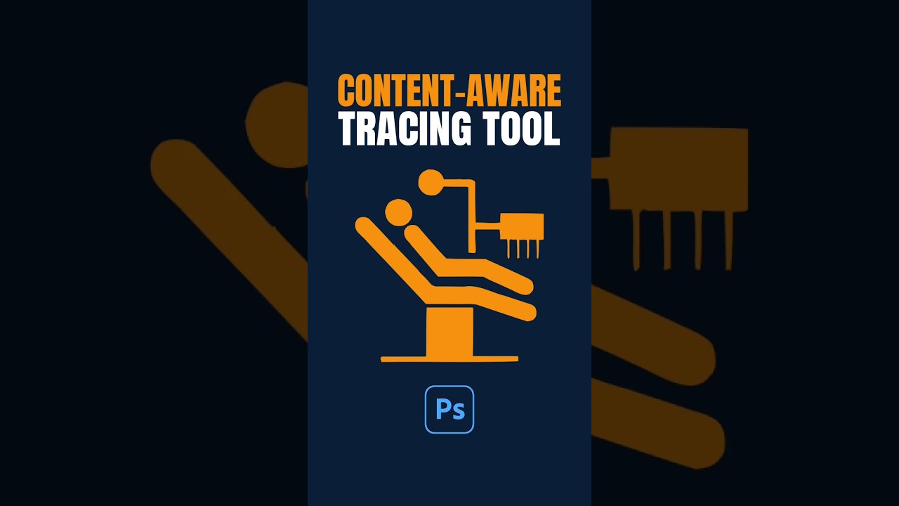 Content-Aware Tracing Tool in Photoshop! 
