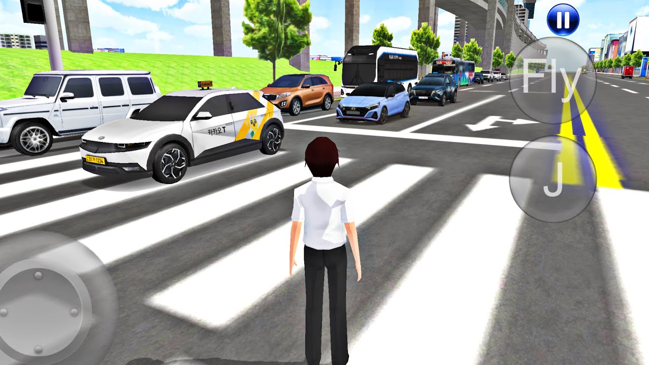 Driving In Heavy Traffic in 3D Driving Class Simulation! - YouTube