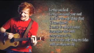 Photograph - By Ed Sheeran (Lyrics)