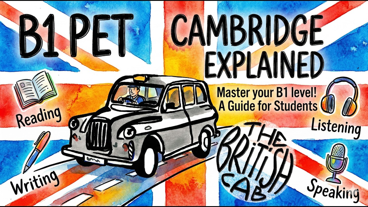 B1 Pet Cambridge explained | The British Cab