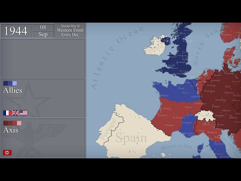 World War II - Western Front (1940 & 1944-45) - Every Day