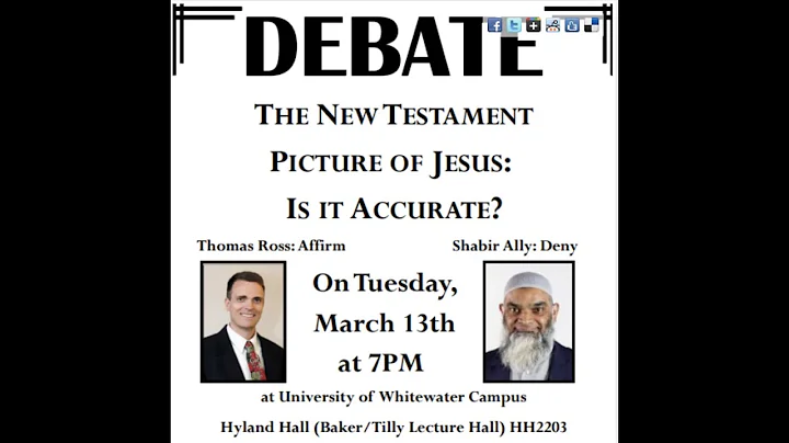 Shabir Ally & Thomas Ross Debate: The New Testamen...