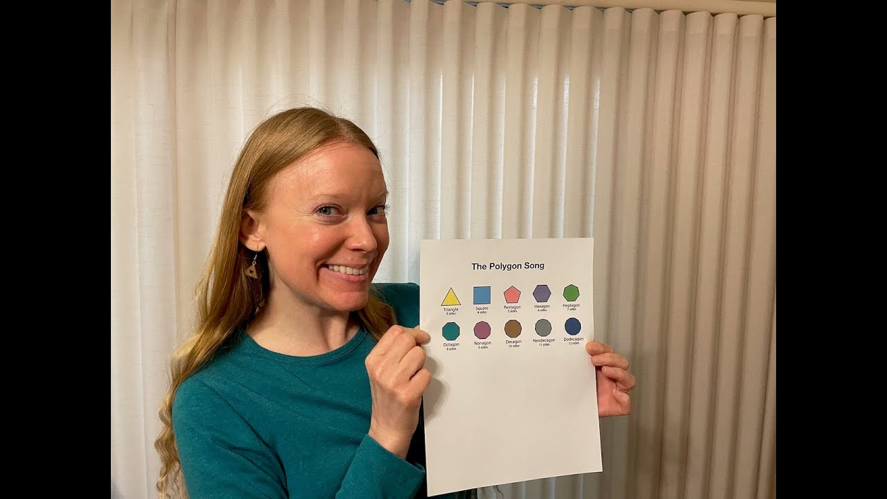 Песня о многоугольниках (для 12-й недели проекта «Математическая карта»)