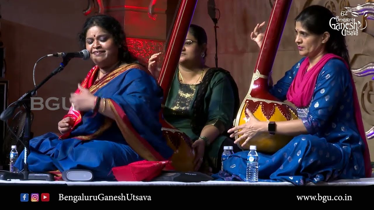 SANGEETHA KATTI | BHAKTI SANGEETA | Full Concert | DAY 2 | 62nd Bengaluru Ganesh Utsava