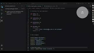SIMPLE PYTHON CALCULATOR