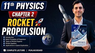 11Th Class Physics New Book 2025 PCTB | Rocket propulsion in Urdu/Hindi | Unit 2 Force & Motion
