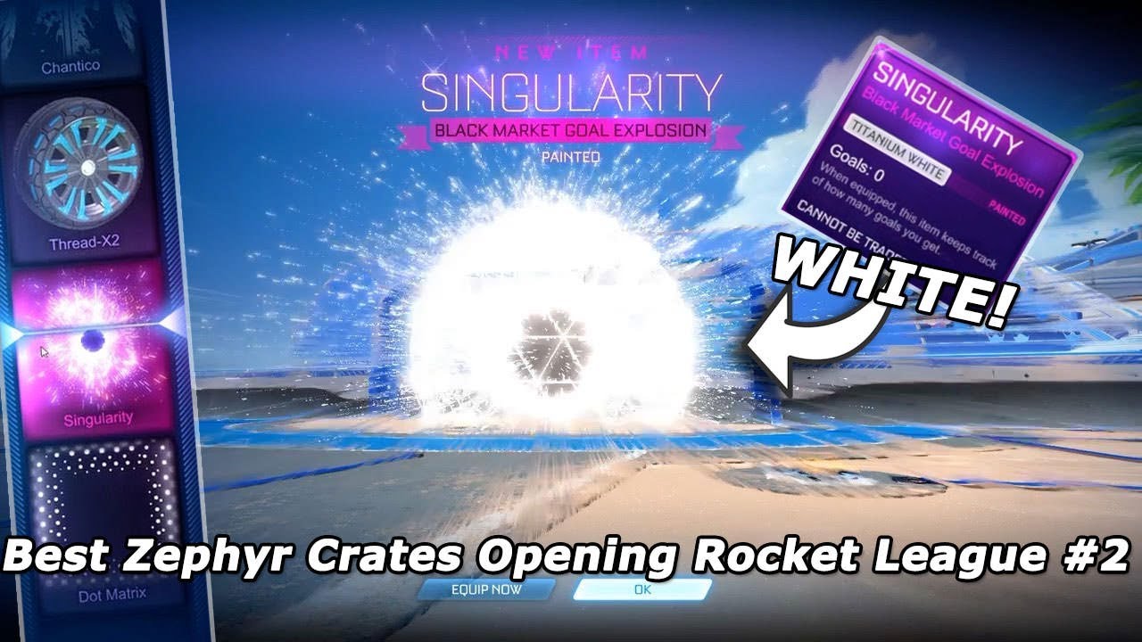 Best Zephyr Crates Opening Rocket League #2