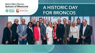 The Bronco Family Celebrates a New Medical School