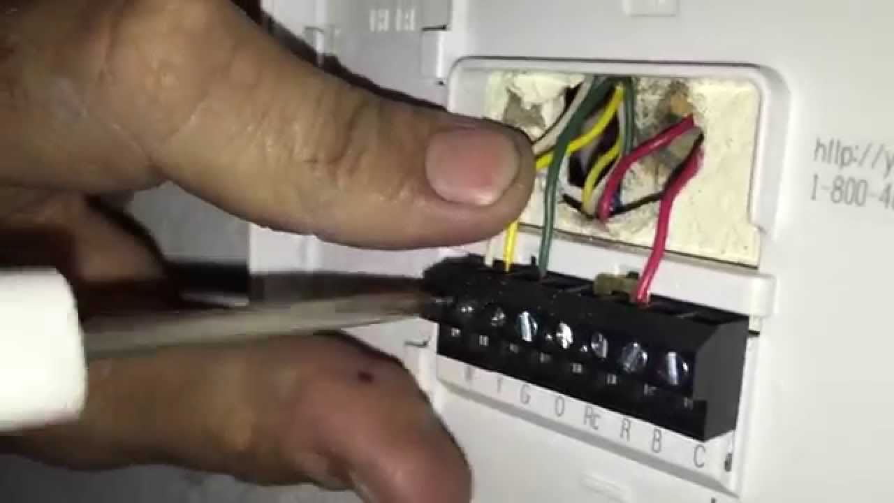 How To Test & Replace A Thermostat, Step By Step tutorial ... ethernet cable wiring order 