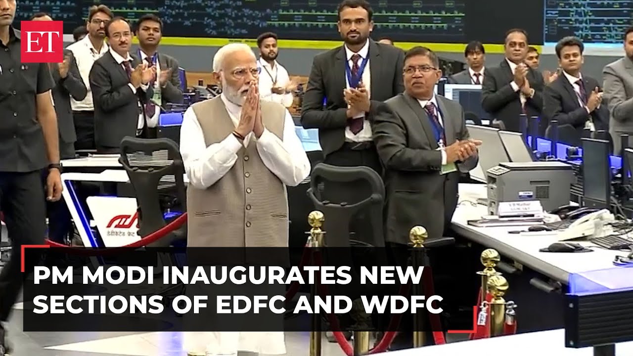 PM Modi inaugurates state-of-art operations control centre for Western ...