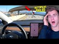 Tesla Autopilot Doesn’t Detect Object On The Road...(UH OH)