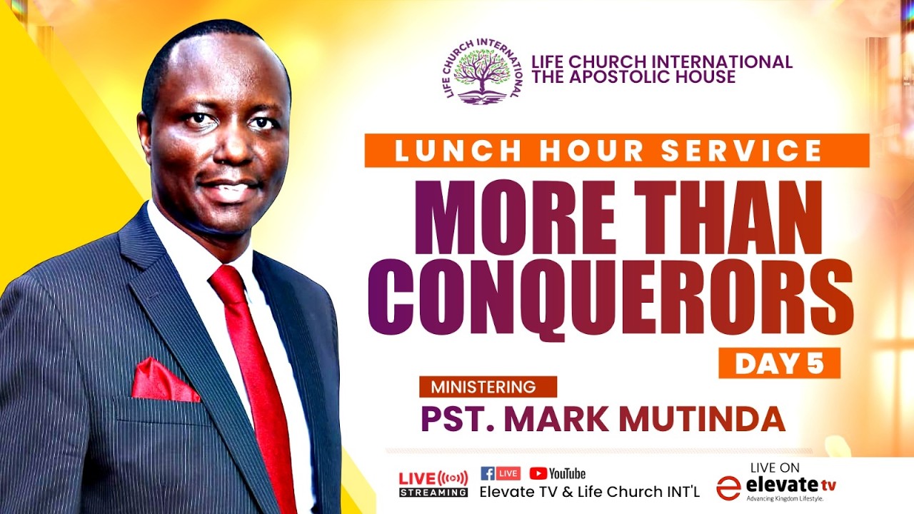 𝗠𝗢𝗥𝗘 𝗧𝗛𝗔𝗡 𝗖𝗢𝗡𝗤𝗨𝗘𝗥𝗢𝗥𝗦 || 𝗟𝗨𝗡𝗖𝗛 𝗛𝗢𝗨𝗥 - 𝗗𝗮𝘆 𝟱 || 𝟲𝐓𝐇 𝗠𝗔𝗥𝗖𝗛 𝟮𝟬𝟮𝟲 || 𝗠𝗶𝗻𝗶𝘀𝘁𝗲𝗿𝗶𝗻𝗴, 𝗣𝗮𝘀𝘁𝗼𝗿 𝗠𝗮𝗿𝗸 𝗠𝘂𝘁𝗶𝗻𝗱𝗮