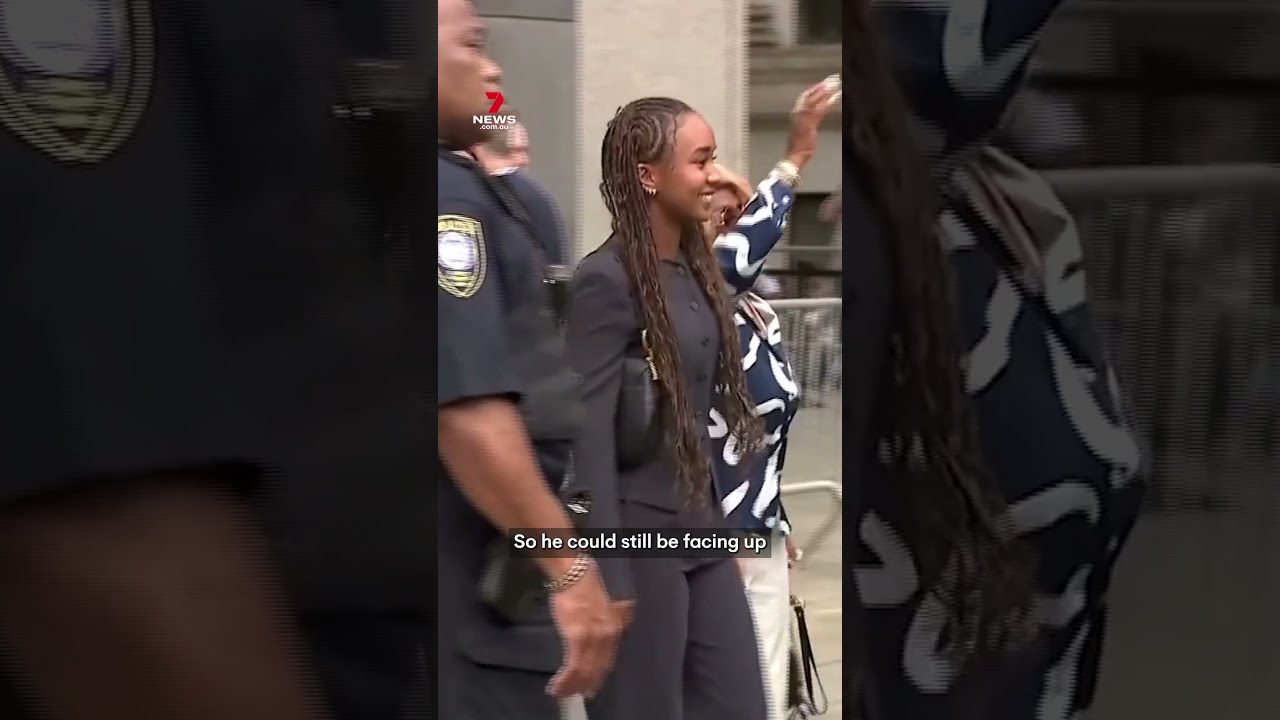 Sean Diddy Combs Celebrates In Court