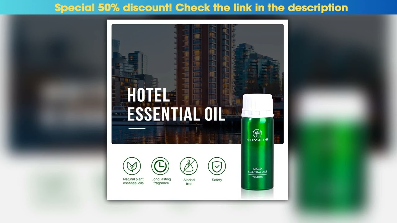 100ML Hotel Room Fragrance Diffuser for Home Air Freshener Scenting Device Air Purifier Humidifier