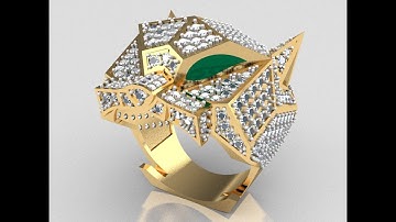 G. Ring - Tiger- Jay$ CAD Design