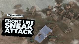 Launching a front-line Sneak Attack in Foxhole