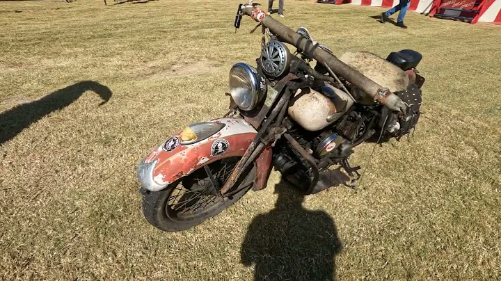 "Patina" Wes Connally's 1940 Indian Sport Scout at...