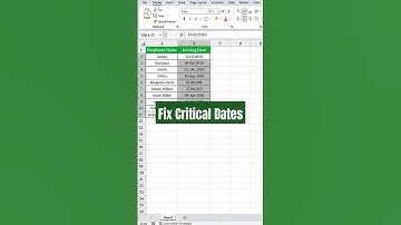 Fix Unrecognized Date Formats in Excel!
