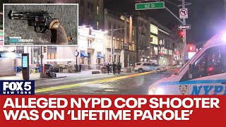 Alleged NYPD cop shooter was on ‘lifetime parole’