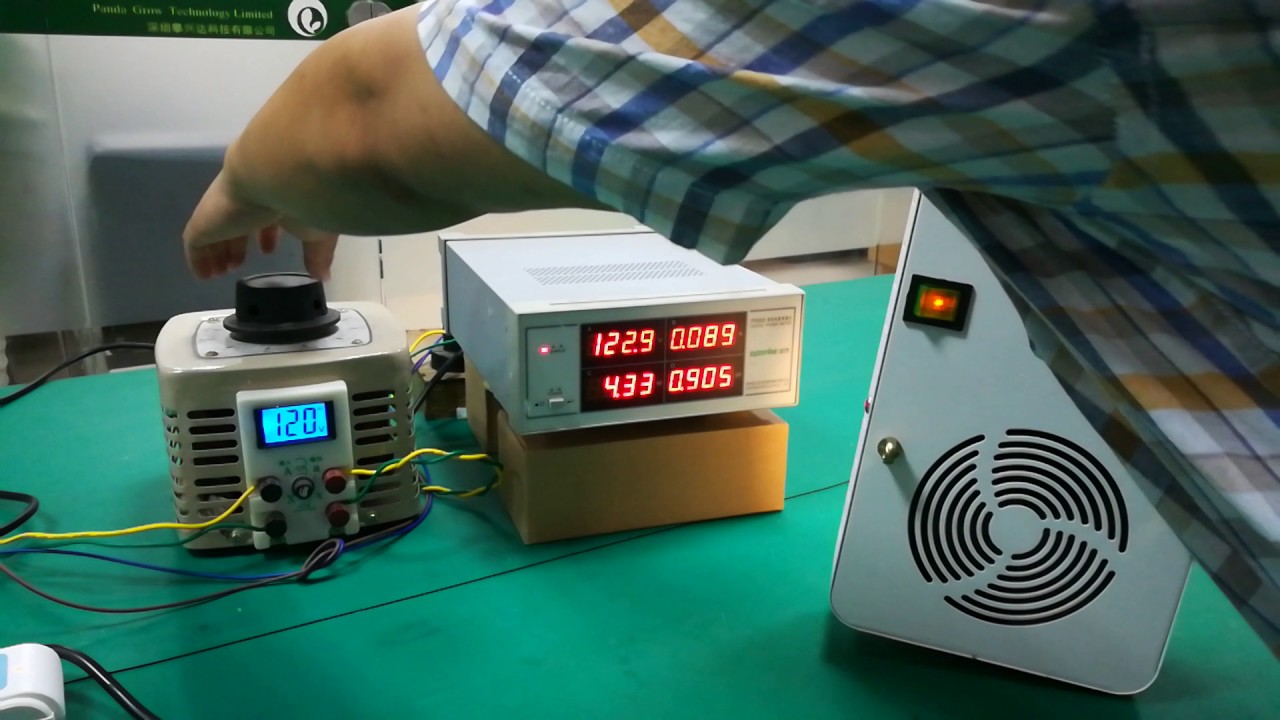 Original CREE CXB3590X2 (200W) led grow light power test