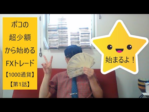 【1000通貨・第1話】今週の結果報告　超少額から始めるFXトレード