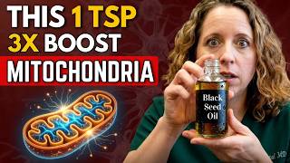 THIS #1 tsp of Black SEED Oil RESTARTS Aging Mitochondrial Function &amp; SHRINKS Hidden Visceral Fat