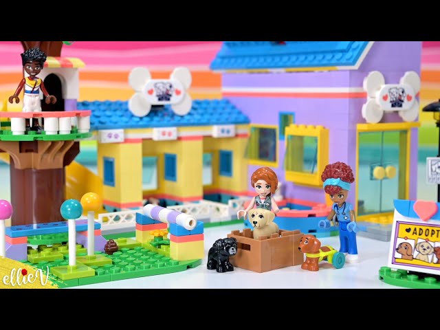 The Rainbow 🌈 Community Centre is complete! Lego Friends build