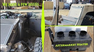 Humvee / Hummer Duramax Swap - Body on Frame, Issues, Strippers (paint) and Heater Core Upgrade Humvee Duramax Upgrade