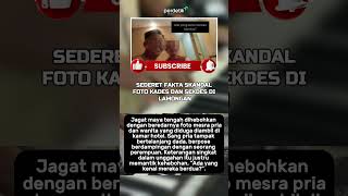 SEDERET FAKTA SKANDAL FOTO KADES DAN SEKDES DI LAMONGAN #shorts