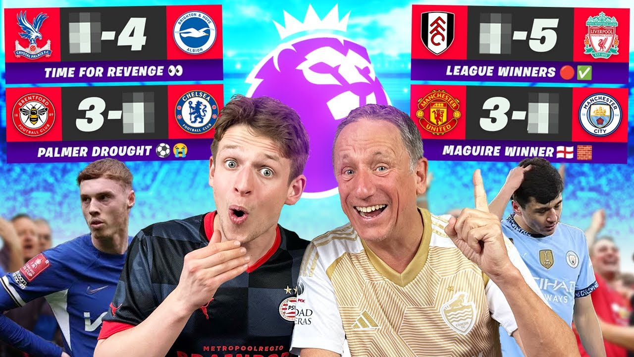 OUR WEEK 31 PREMIER LEAGUE PREDICTIONS