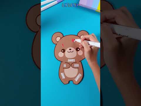 🧸 คุณสามารถช่วยให้เท็ดดี้รู้สึกดีขึ้นและนับเลขด้วยได้ไหม? 💖 #shorts #kidslearning