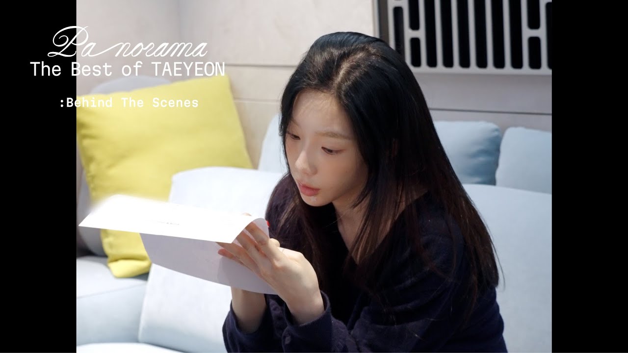 영혼이 너무 좋아요 영혼 좋습니다 👍 | 'Panorama : The Best of TAEYEON' '인사(Panorama)' Recording Behind
