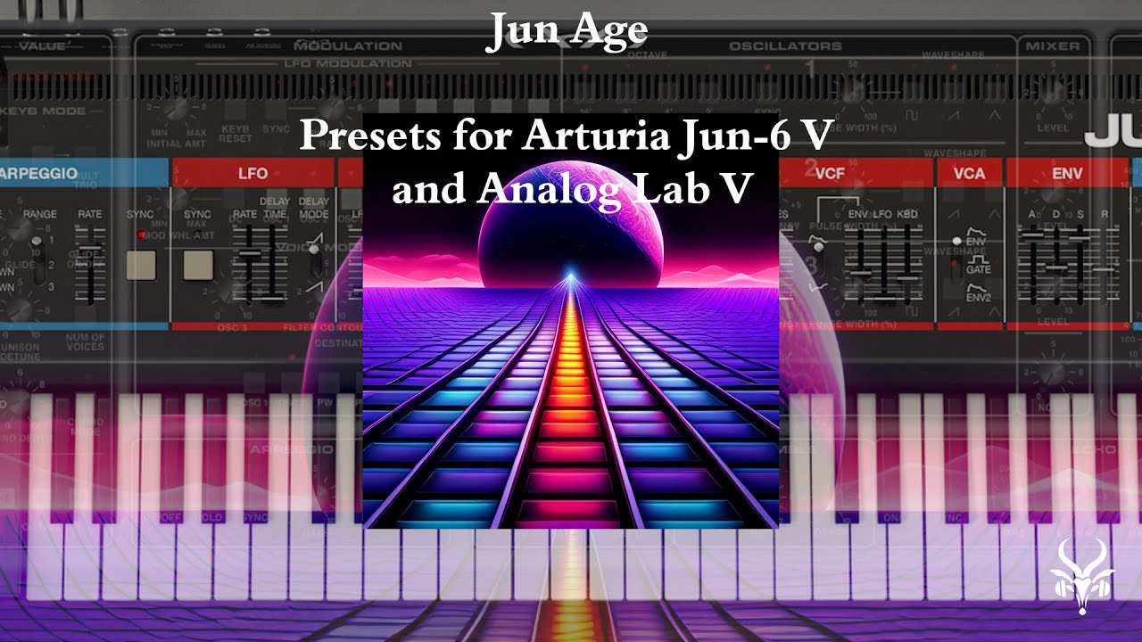Arturia Jun-6 V Presets - Quick Preview | Vicious Antelope - Jun Age