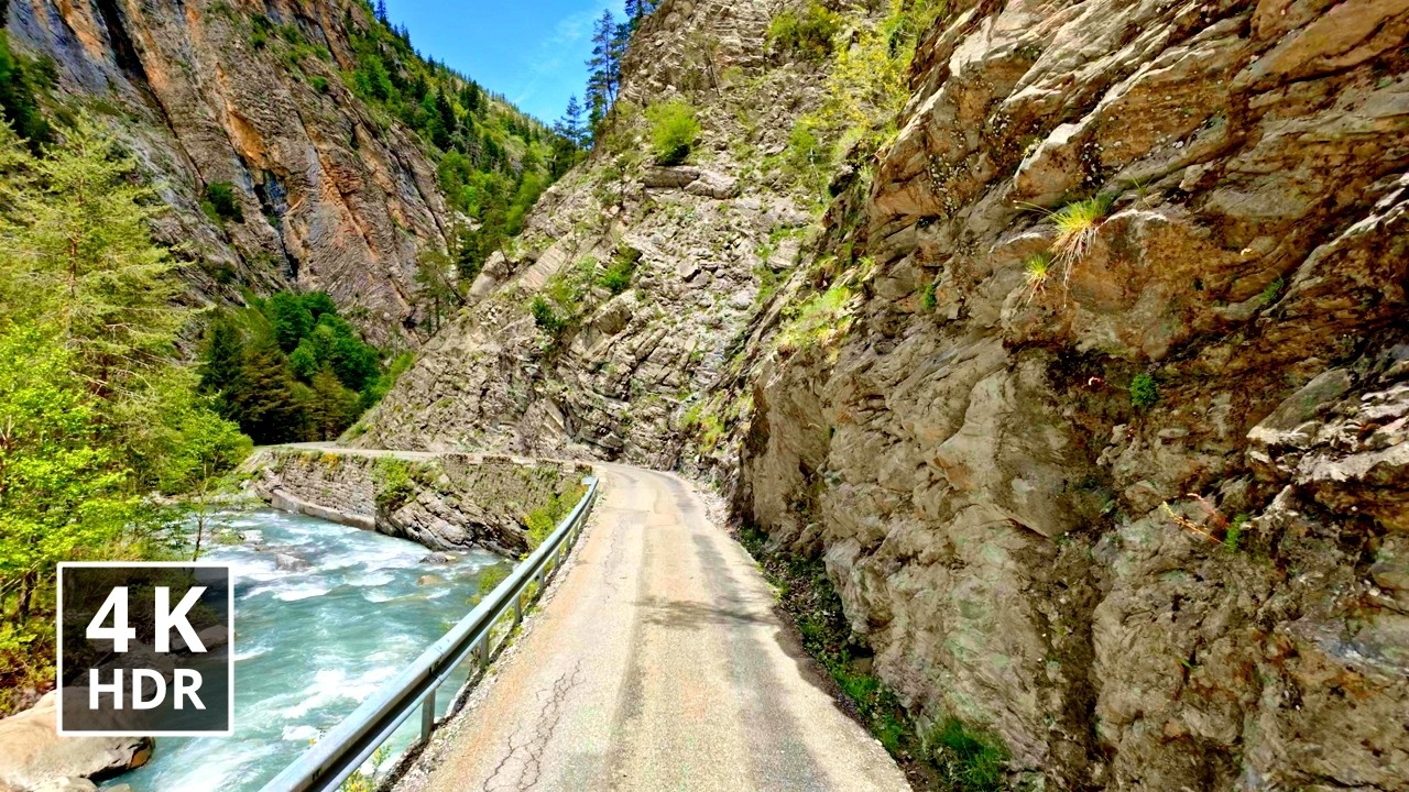 🇫🇷 Путешествие по альпийскому раю: перевал Кайоль в Провансе 4K HDR