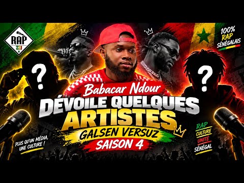 Incredible! Babacar Ndour reveals some names for Galsen Versuz Season 4! The Casting 🔥🔥💯