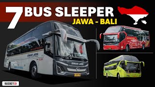 Ada 7 Bus Sleeper Rute Jawa - Bali