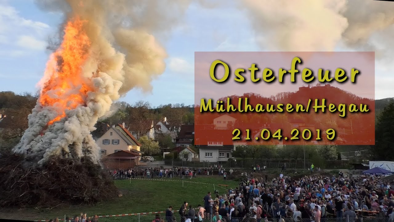 9.Osterfeuer in Mühlhausen 2019