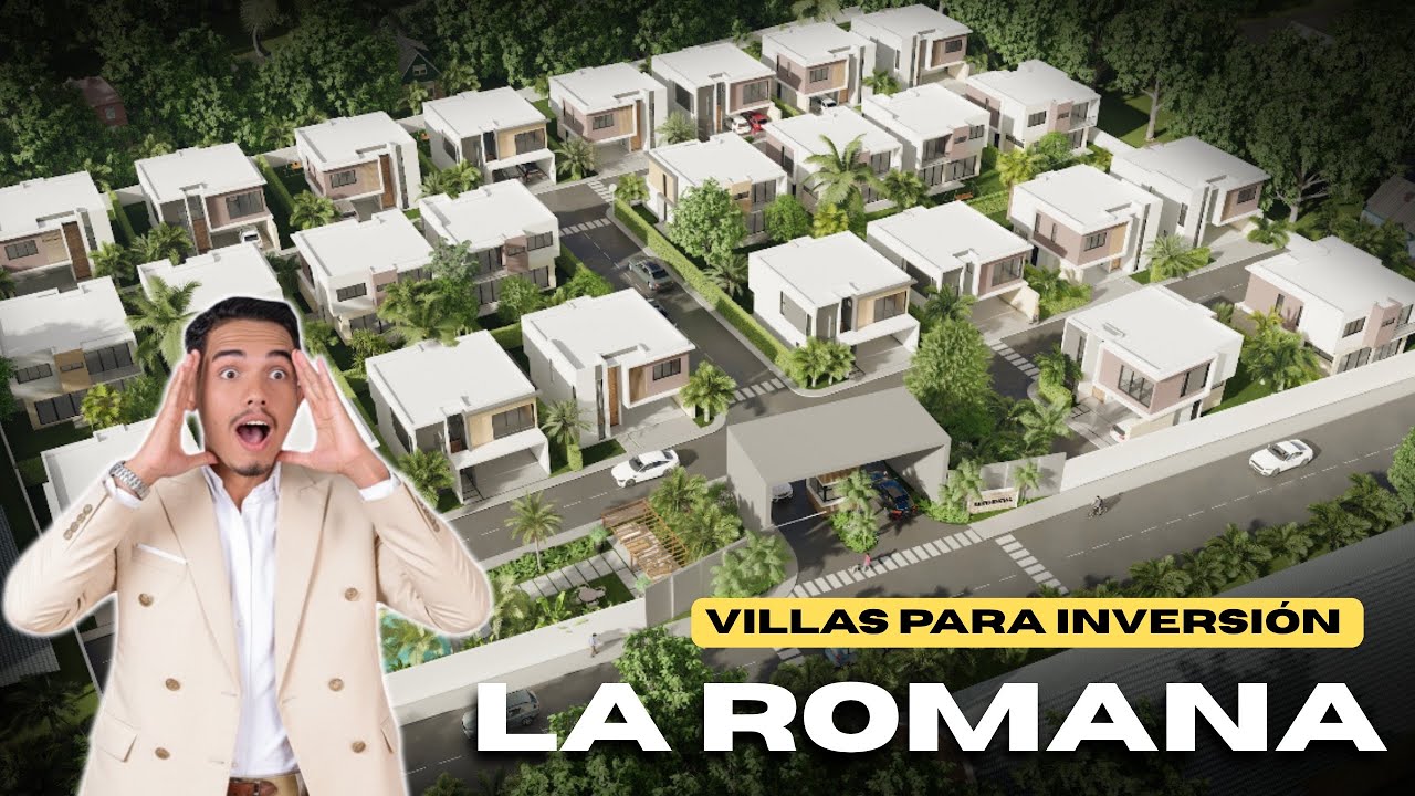 Villas económicas con Diseño Moderno, 1 y 2 Niveles | La Romana