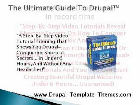 Drupal template theme install, drupal installation, Drupal help