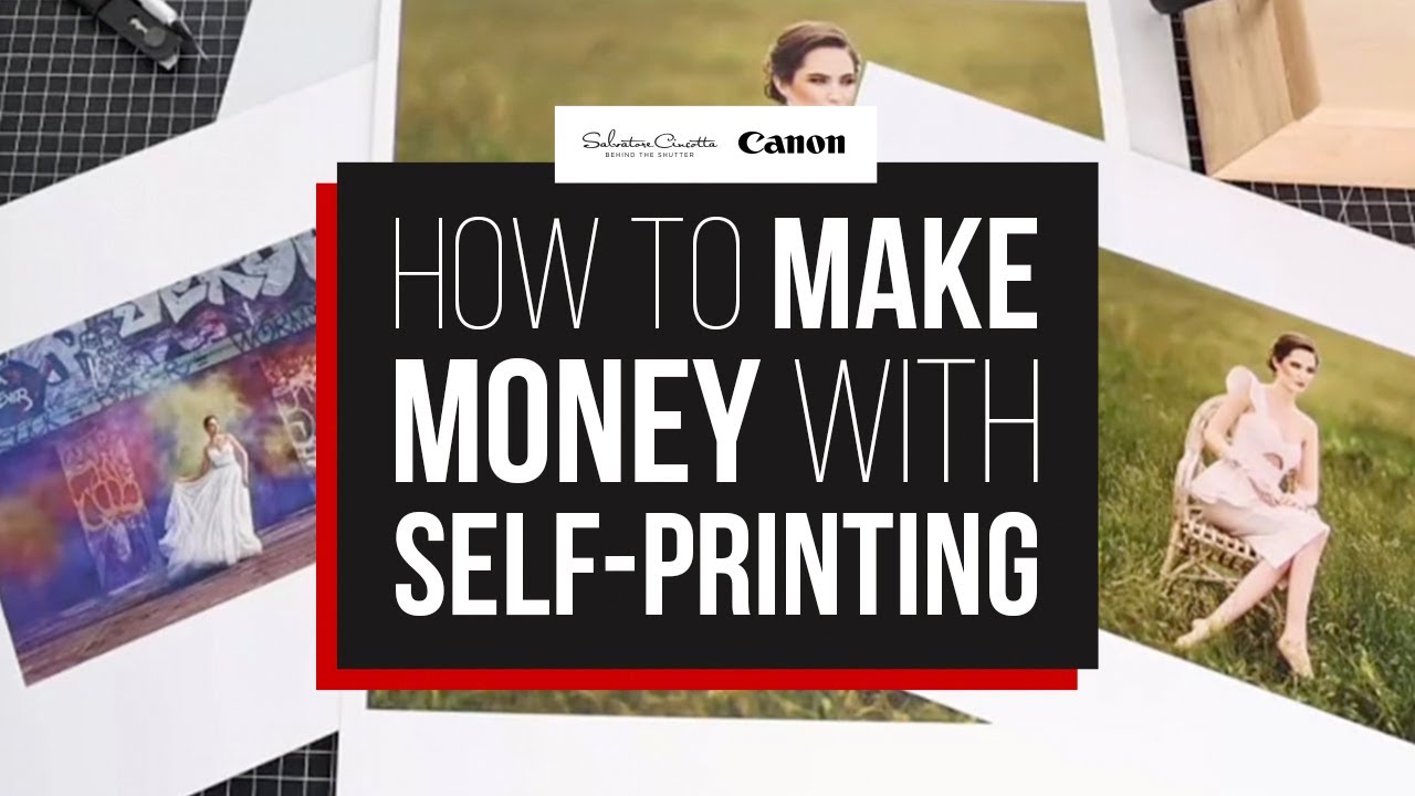 How to Print with the Canon Pro 1000 Printer - YouTube