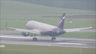 Aeroflot A320 Sharklets VQ-BSI Landing at Hamburg Airport