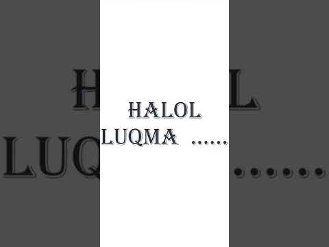 halol luqma