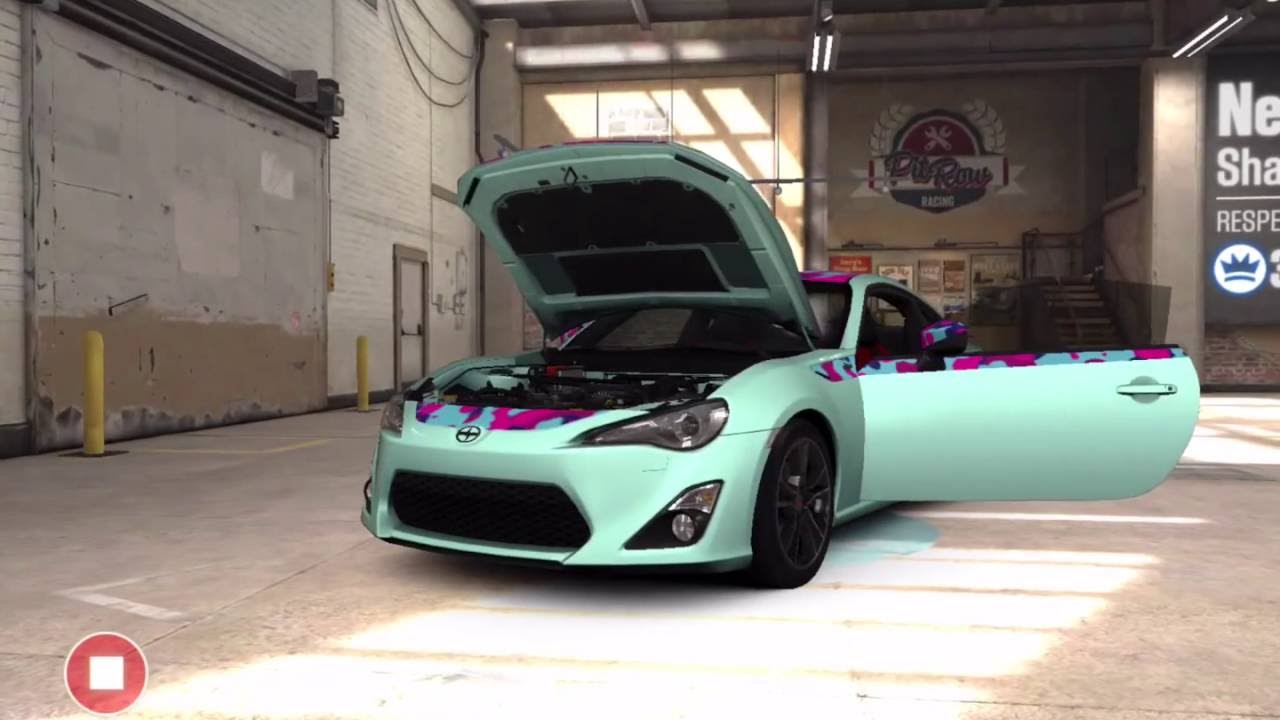 CSR racing 2 new customize my Scion FR-S - YouTube