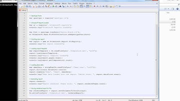 Rendering Report from Node.js in Stimulsoft Reports.JS - [Shot on version 2015.1]