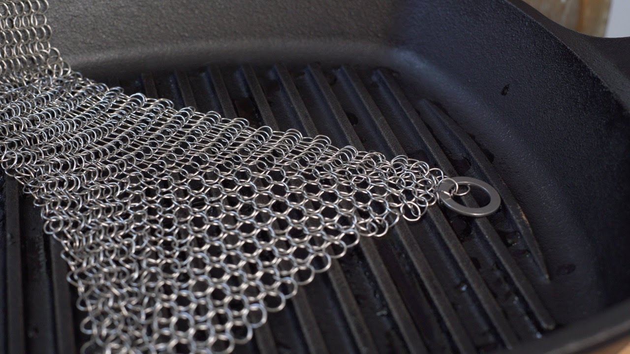 How to Clean Your Cast Iron Skillet with The Ringer Cast Iron Scrubber