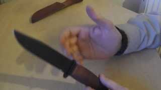 kabar usn mark 1 - KNIFE REVIEW - PART 1 - knife review - mk survival