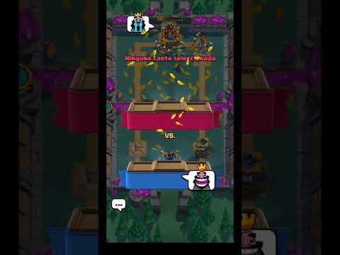 jugando Clash royale