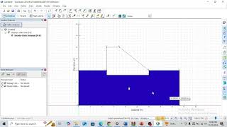 Geostudion-Seepage under Dam (without sheet pile) Analysis, SEEP/W