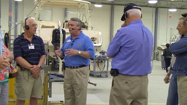 Cape Fear Grady Club Tours the Grady-White Factory